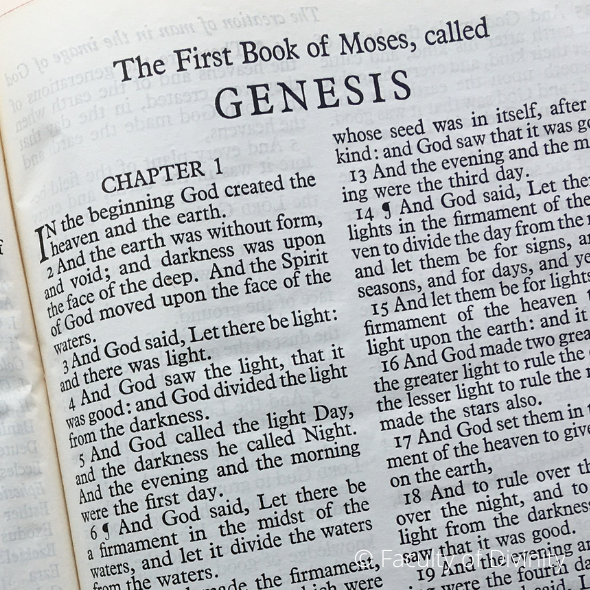 Is the story of creation in the Book of Genesis true?