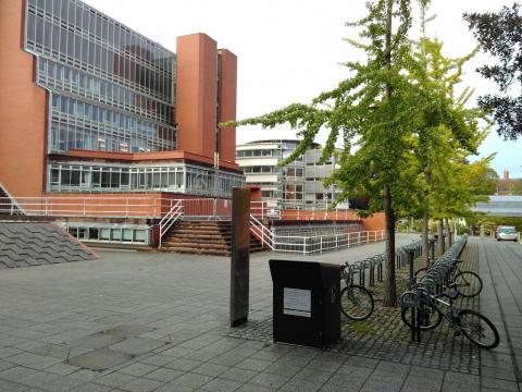 Sidgbox 1, near English Faculty Library, History and Alison Richard building