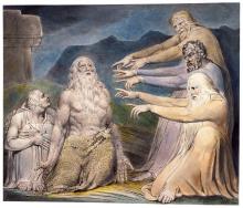 William Blake, Job Rebuked by His Friends (June 1805)