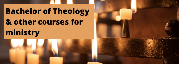 Find our more about our BTh Degree and other courses for ministry Bachelor of Theology