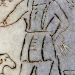 Early Christian gravestone, Jesus the Shepherd - Faculty of Divinity - image by Walter Parenteau (Flickr)