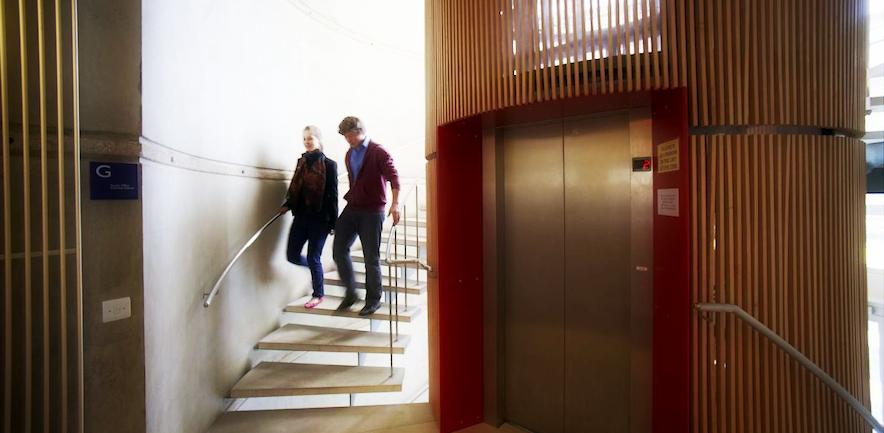 Rotunda stairs