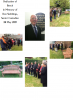 Dedication of bench in memory of Don Stebbings, Senior Custodian