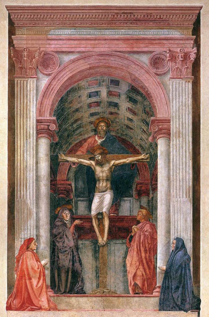  Masaccio (1401–1428), The Holy Trinity