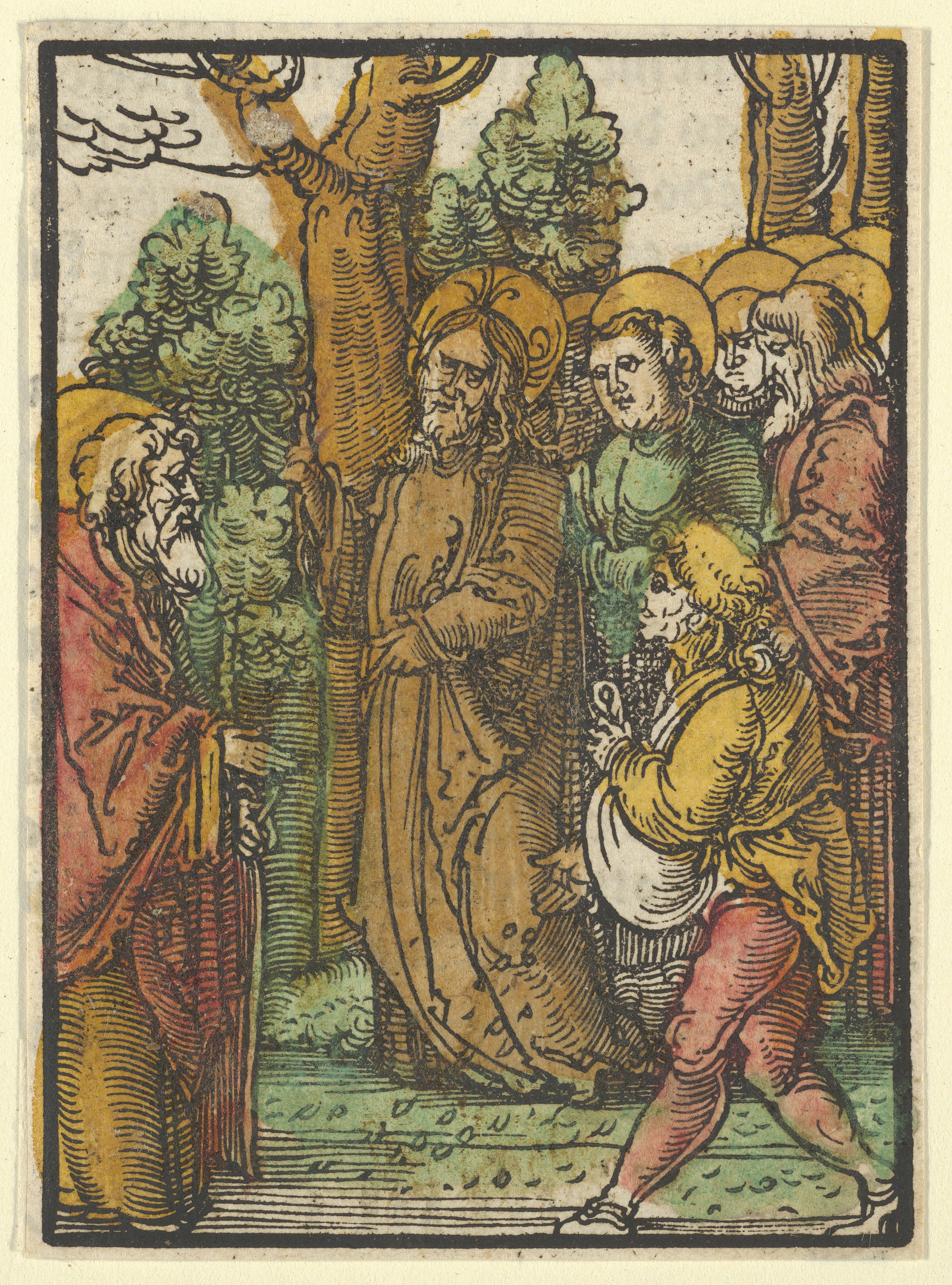 Hans Leonhard Schäufelein (1480-1538), The Parable of the Sower 